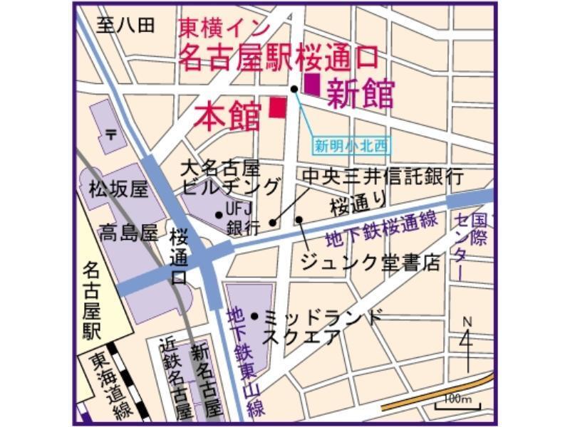 Toyoko Inn Nagoya-eki Sakuradori-guchi Honkan Bagian luar foto